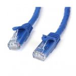 StarTech.com Cat6 patch cable with snagless RJ45 connectors ï¿½ï¿½ 75 ft, blue