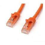 StarTech.com Cat6 patch cable with snagless RJ45 connectors ï¿½ï¿½ 75 ft, orange