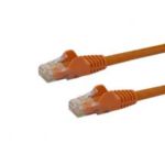 StarTech.com Cat6 patch cable with snagless RJ45 connectors ï¿½ï¿½ 7 ft, orange