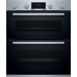Bosch Serie 4 NBS533BS0B oven 81 L Black, Stainless steel