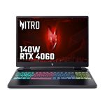 Acer Nitro 16 AN16-41 Gaming Laptop - AMD Ryzen 7 7735HS, 16GB, 1TB SSD, NVIDIA GeForce RTX 4060 8G, "WQXGA IPS 165Hz DDS, Windows 11, Black
