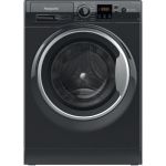 Hotpoint 8kg Washing Machine Freestanding Black With Woolcare A-rated