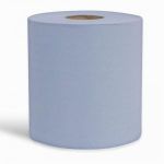 BEESWIFT Embossed Centrefeed 2ply Blue 150m