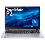 Acer TravelMate P2 TMP215-55 I3100U 8GB/256GB W11P EDU Intel Core 3 100U Laptop 39.6 cm (15.6") Full HD DDR5-SDRAM SSD Wi-Fi 6E (802.11ax) Windows 11 Pro Education Grey