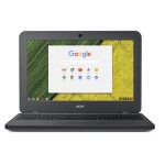 Acer Chromebook 11 C731T-C96J Intel® Celeron® N3060 29.5 cm (11.6") Touchscreen HD 4 GB LPDDR3-SDRAM 32 GB Flash Wi-Fi 5 (802.11ac) ChromeOS Grey