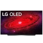 LG OLED77CX6LA TV 195.6 cm (77") 4K Ultra HD Smart TV Wi-Fi Black, Silver