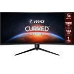 MSI Optix MAG342CQR 86.4 cm (34") 3440 x 1440 pixels UltraWide Quad HD LCD Black