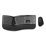 Conceptronic ERGO Wireless Ergonomic Keyboard & Mouse Kit, QWERTY EN (US)