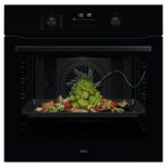 AEG 6000 Series SenseCook Electric Single Oven - Black