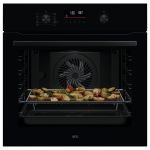 AEG 6000 Series SenseCook Electric Single Oven - Black