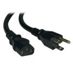 Tripp Lite Universal Computer Power Cord Lead Cable, 13A, 16AWG (NEMA 5-15P to IEC-320-C13), 2.43 m (8-ft.)