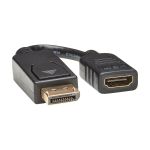Tripp Lite DisplayPort to HDMI Converter, 1920x1200/1080p (M/F), 15.24 cm (6-in.)