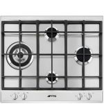Smeg P261XGH hob Stainless steel Built-in 60 cm Gas 4 zone(s)