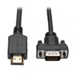 Tripp Lite HDMI to VGA Active Converter Cable, HDMI to Low-Profile HD15 (M/M), 1920 x 1200/1080p  60 Hz, 1.83 m