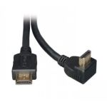 Tripp Lite High Speed HDMI Cable with 1 Right Angle Connector, Ultra HD 4K x 2K, Digital Video with Audio (M/M), 1.83 m
