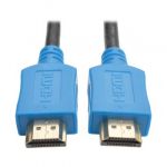 Tripp Lite High-Speed HDMI Cable with Digital Video and Audio, Ultra HD 4K x 2K (M/M), Blue, 3.05 m
