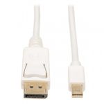 Tripp Lite Mini DisplayPort to DisplayPort 4K  60 Hz Adapter, DisplayPort 1.2, mDP to DP Cable (M/M), 0.91 m