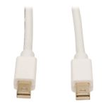 Tripp Lite Mini DisplayPort Cable (M/M), White 1.83 m (6-ft.)