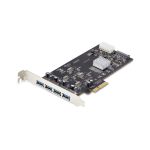 StarTech.com 4-Port USB PCIe Card, USB 3.2 5Gbps, PCI Express Expansion Card with 4x Independent USB