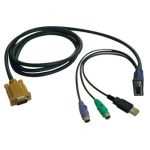 Tripp Lite USB/PS2 Combo Cable for NetDirector KVM Switches B020-U08/U16 and KVM B022-U16, 1.83 m
