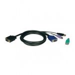 Tripp Lite USB/PS2 Combo Cable Kit for NetController KVM Switches B040-Series and B042-Series, 3.05 m