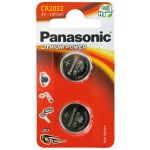 Panasonic PANACR2032-B2 Lithium Pack of 2 Coin Cell Batteries
