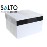 Salto PCM01KB50HI 1k Contactless Smartcard with Hi-Co Magnetic Stripe â€“ Pack of 100