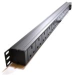 LMS 12 Way High Density Vertical 13A Switched PDU / Power Bar (Rackmount) 3M Cable