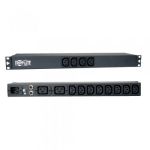 Tripp Lite 1.6/3.8kW Single-Phase 100ï¿½ï¿½240V Basic PDU, 14 Outlets (12 C13 & 2 C19), C20 16A Input, 1U Rack-Mount