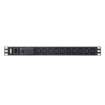 ATEN PE0110SG power distribution unit (PDU) 10 AC outlet(s) 1U Black