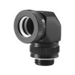 Phanteks 12mm Hard Tube Rotary Fitting 90 G1/4 - Black