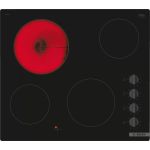 Bosch Serie 2 PKE611CA3E hob Black Built-in 60 cm Ceramic 4 zone(s)