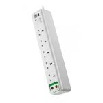 APC SurgeArrest surge protector 5 AC outlet(s) 230 V 1.83 m White