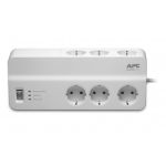 APC PM6-GR surge protector 6 AC outlet(s) 230 V 2 m White