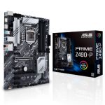ASUS PRIME Z490-P - Motherboard - ATX - LGA1200 Socket - Z490 - USB 3.2 Gen 1, USB 3.2 Gen 2 - Gigabit LA