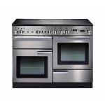 Rangemaster Professional + 110 Ceramic Freestanding cooker Electric Black