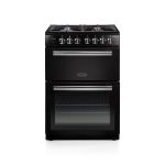 Rangemaster PROPL60DFFBL/C cooker Freestanding cooker Electric Gas Black