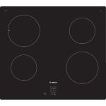 Bosch Serie 2 PUG61RAA5B hob Black Built-in 60 cm Zone induction hob 4 zone(s)