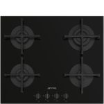 Smeg Universal PV264B hob Black Built-in 60 cm Gas 4 zone(s)