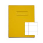 Rhino 8 x 6.5 Exercise Book 48 Page Yellow F8M (Pack of 10)