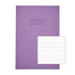 Rhino A4 Learn To Write Book 40 Page, Purple, Narrow-Ruled LTW4B:15R (Pack of 10)