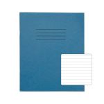 Rhino 8 x 6.5 Exercise Book 48 Page Light Blue F8 (Pack of 10)