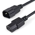 StarTech.com 1m Standard Computer Power Cord Extension - C14 to C13