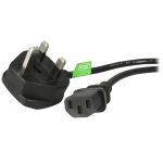 StarTech.com 6 ft Standard UK Computer Power Cord