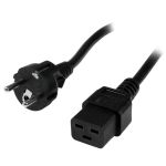StarTech.com 2m (6ft) Computer Power Cord, 16AWG, 16A 250V, PC Power Supply Cable, Monitor Power Cable