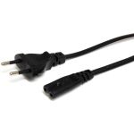 StarTech.com 1m Standard Laptop Power Cord - EU to C7 Power Cable Lead