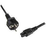 StarTech.com 1m 3 Prong Laptop Power Cord ï¿½ï¿½ Schuko CEE7 to C5 Clover Leaf Power Cable Lead
