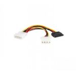 StarTech.com 6in LP4 to LP4 SATA Power Y Cable Adapter