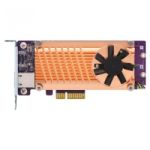 QNAP QM2-2P10G1TA interface cards/adapter M.2,RJ-45 Internal