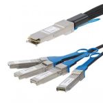 StarTech.com MSA Compliant QSFP+ Direct-Attach Twinax Breakout Cable - 3 m (9.8 ft)